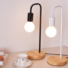 Load image into Gallery viewer, Modern Fashion Wood Table Lamp Bedside Lamp Bedroom Lamp