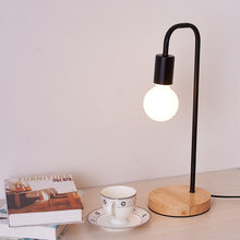 Load image into Gallery viewer, Modern Fashion Wood Table Lamp Bedside Lamp Bedroom Lamp
